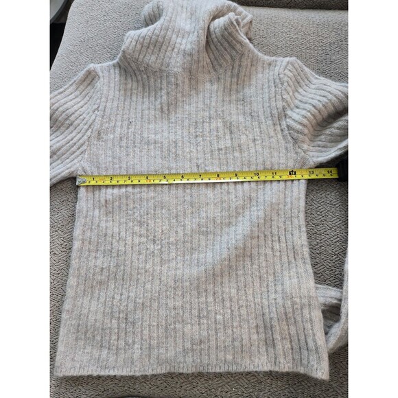 Happily Grey turtle neck sweater size small - Picture 6 of 7